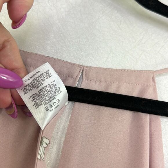 Express Barcelona Reversible Floral Halter Tank L - Picture 4 of 5